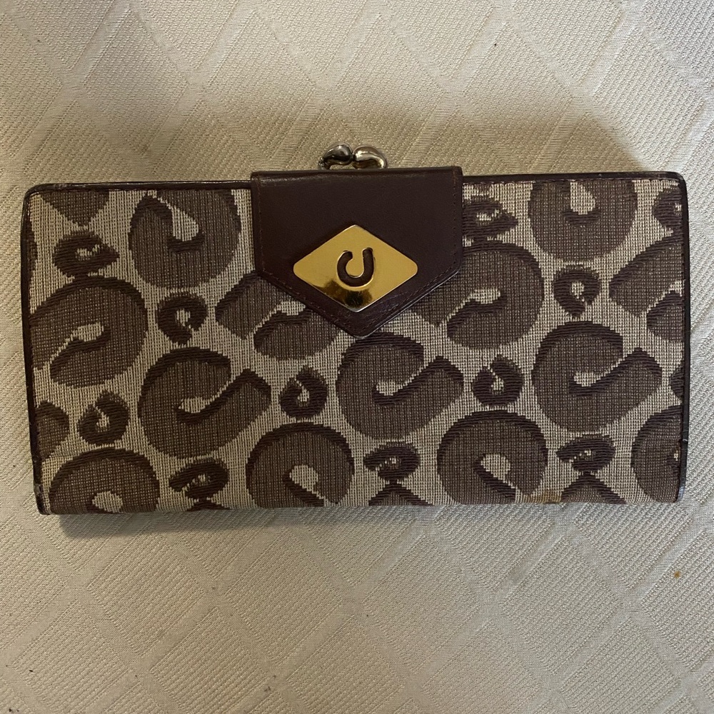 Charles Jourdan Long wallet vintage